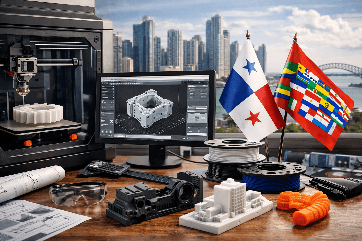 3D Printing from customer files in Panama