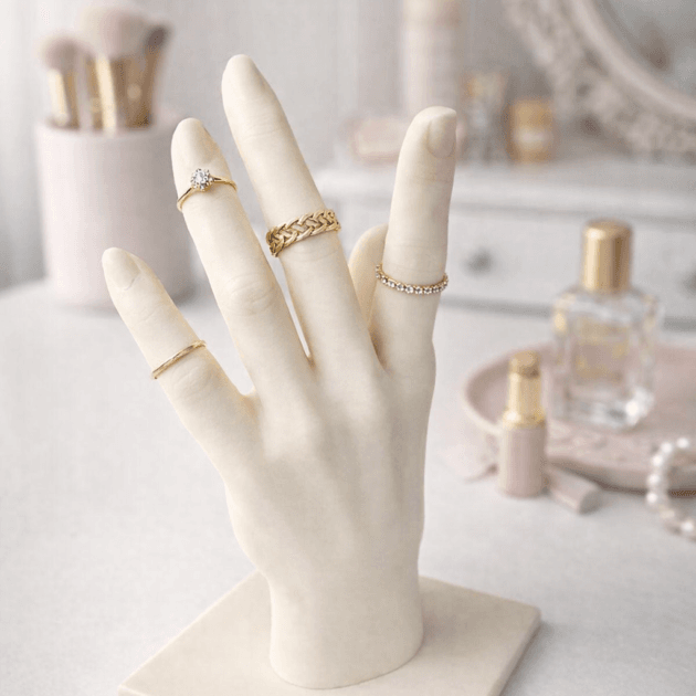 Soporte para joyería «Mano Elegante»