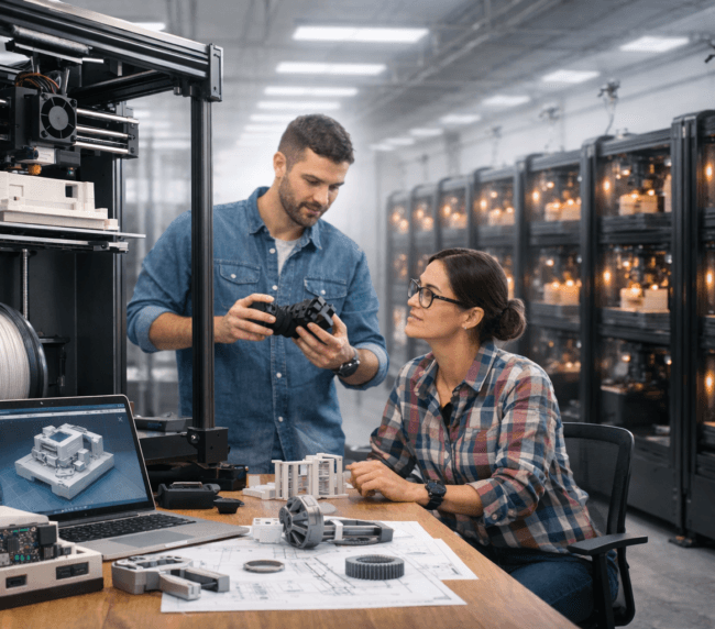 3D printing technologies for hardware startups
