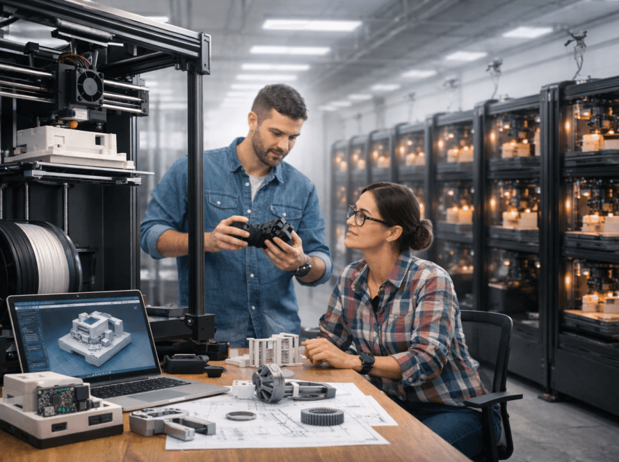 3D printing technologies for hardware startups