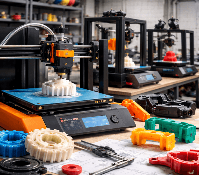 Impresión 3D de repuestos plásticos