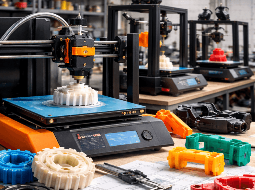 Impresión 3D de repuestos plásticos